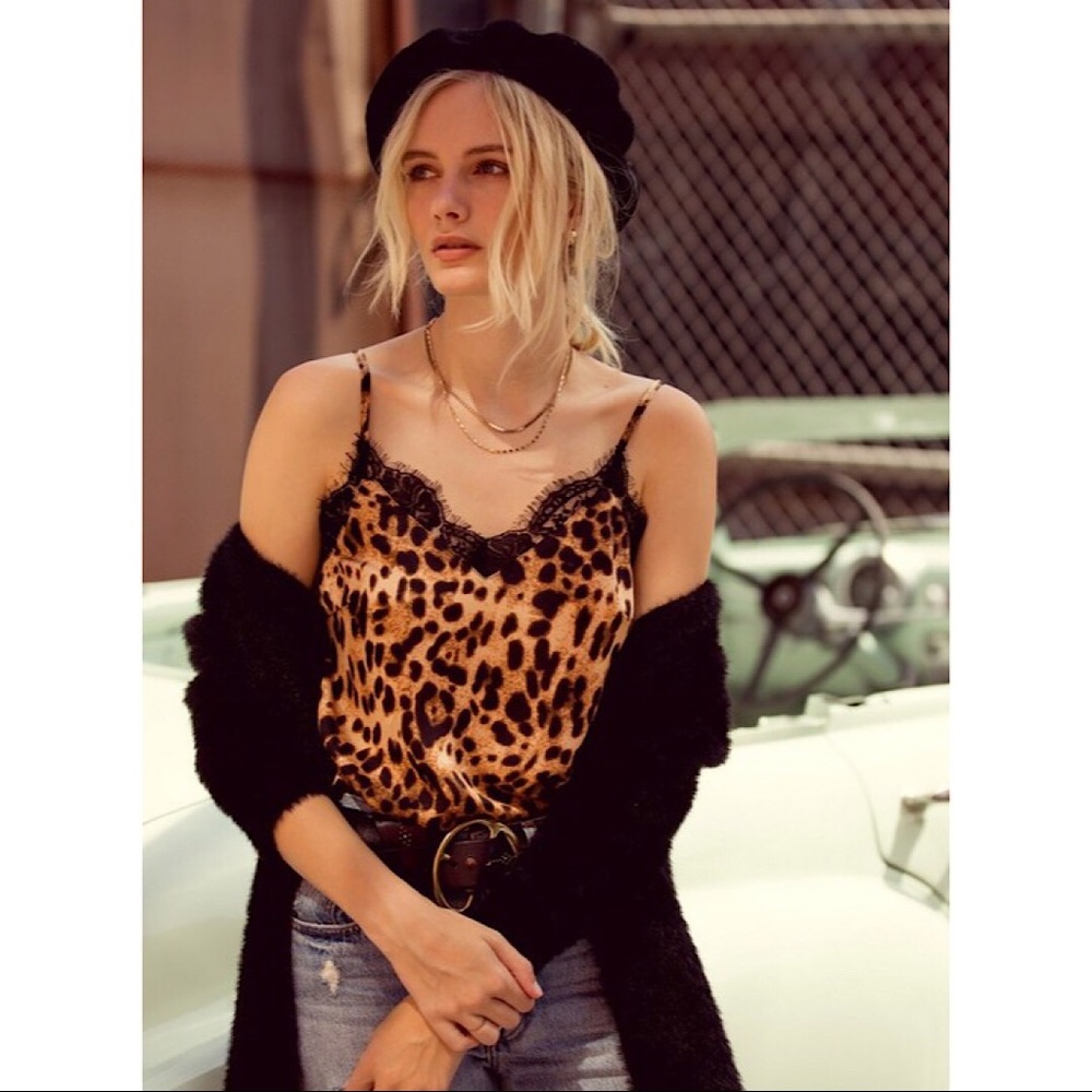 ✨Available✨Leopard Print Cami S•M•L